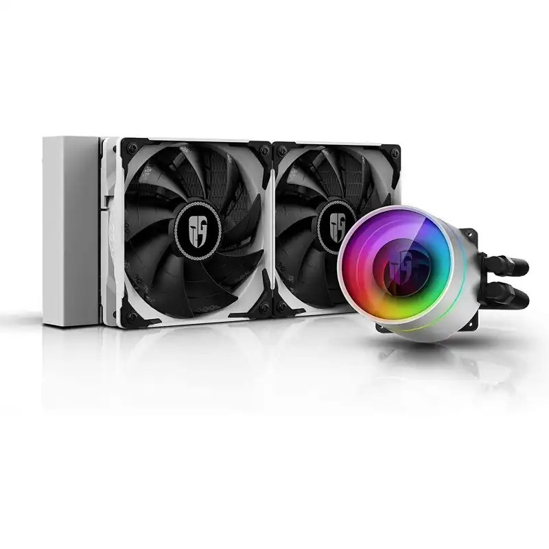 DeepCool Castle 240EX Kit de Refrigeración Líquida Blanco
