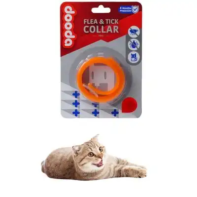 FurryFusion Collar repelente de pulgas y mosquitos para gatos, 33 cm - Naranja - Furry Fusion - Comparador de precios