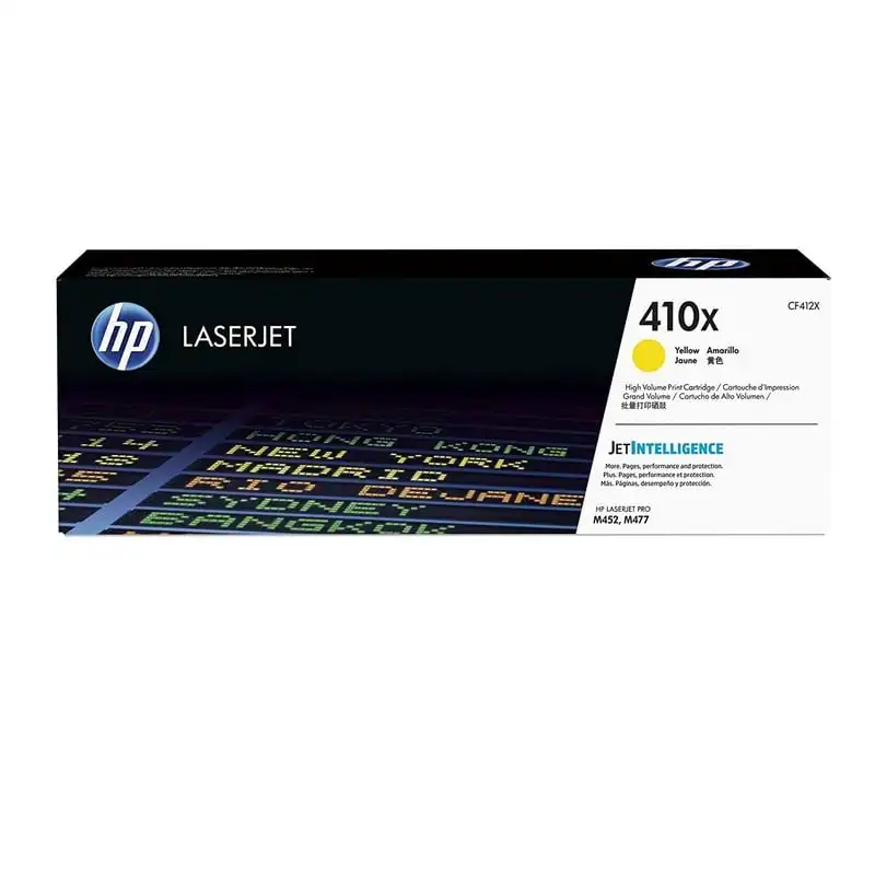 HP Laserjet 410X Cartucho de Tinta Original de Alta Capacidad Amarillo