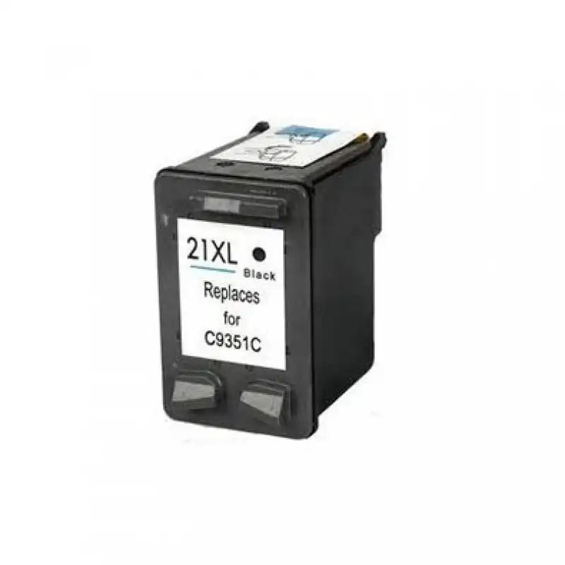 Inkpro Cartucho Tinta Compatible con HP N21XL Negro