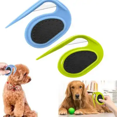 Pawffee 2 peines azul/verde desenredantes anti-nudos para gatos/perros - 1 pieza - Pawffee - Comparador de precios