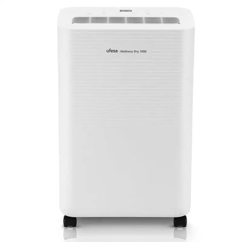 Ufesa Wellness Dry 1000 Deshumidificador 10L/día 250W para Estancias hasta 40m2 Blanco