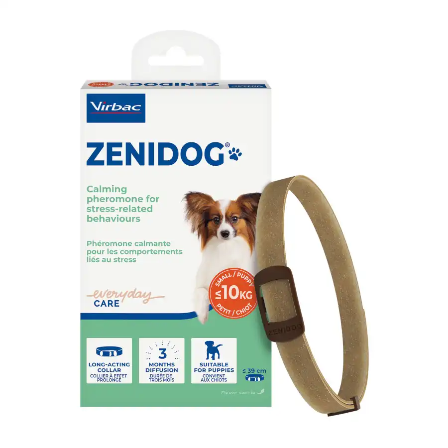 Virbac Zenidog Collar Calmante para cachorros y perros pequeños - S - Virbac - Comparador de precios