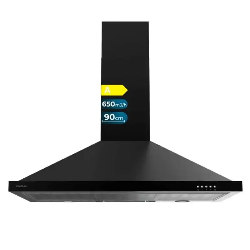 Cecotec Bolero Flux PM 906500 Campana Extractora 90cm A Negra