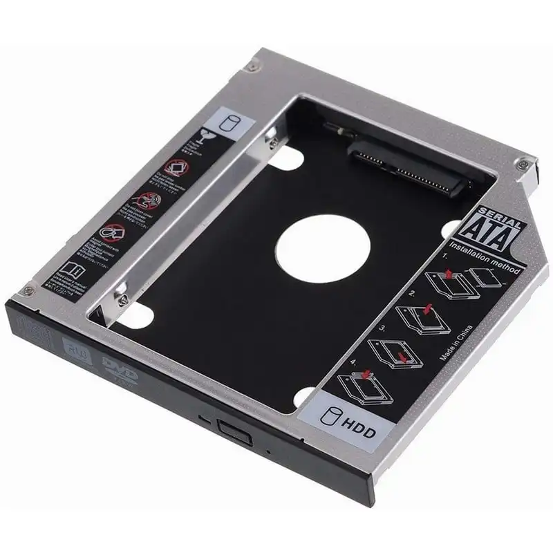 Ewent Caja de Montaje para Disco Duro SSD en Bahía Óptica 12.7mm