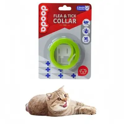 FurryFusion Collar repelente de pulgas y mosquitos para gatos, 33 cm - Verde - Furry Fusion - Comparador de precios