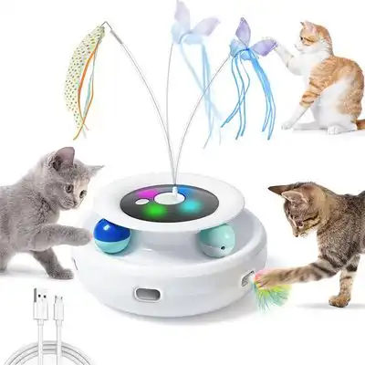 IntiMeg  eléctrico interactivo 3 en 1 para gatos - Una pieza - IntiMeg - Comparador de precios