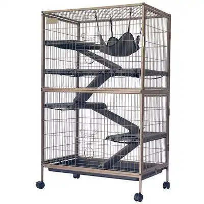 Jaula TIAKI Critter Empire para pequeños animales - 80 x 52 x 127 cm (L x An x Al) - TIAKI - Comparador de precios