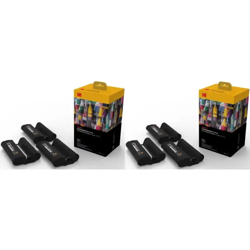 Kodak Pack 2xPHC-120 Cartuchos y Papel para 240 Fotos 10x15cm para PD450/ PD480/ PD450WIFI/ PD460