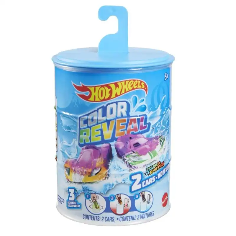 Mattel Hot Wheels Pack 2 Vehículos Color Reveal