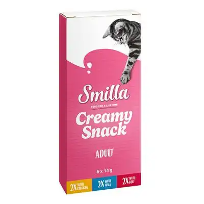 Smilla Creamy Snack Adult - 6 x 14 g - Smilla - Comparador de precios