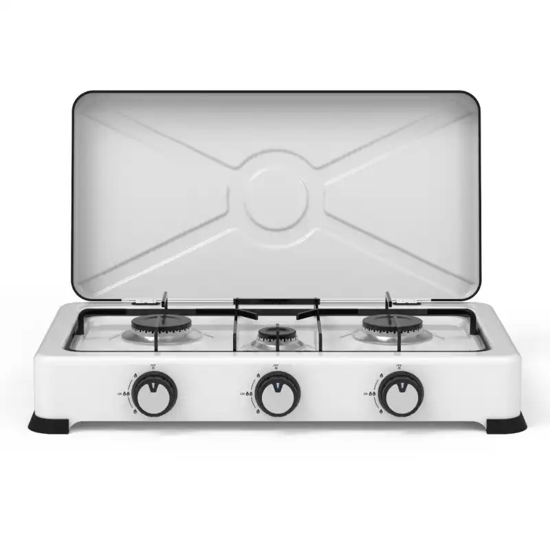 Universal Blue Lava Adventure 6003W Hornillo de Gas Portátil 3 Fuegos