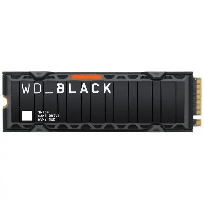 WD Black SN850 2TB SSD M.2 2280 3D NAND con Disipador Térmico