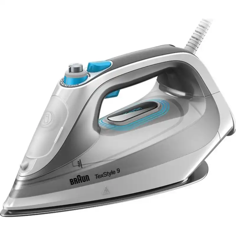 Braun TexStyle 9 SI 9270 WH Plancha de Vapor 3000W Blanca/Gris