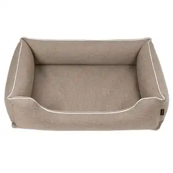 Cama Para Perros Cesta Para Perros Mestizo Mallorca Standard 80x60 Cm Color Beige/blanco