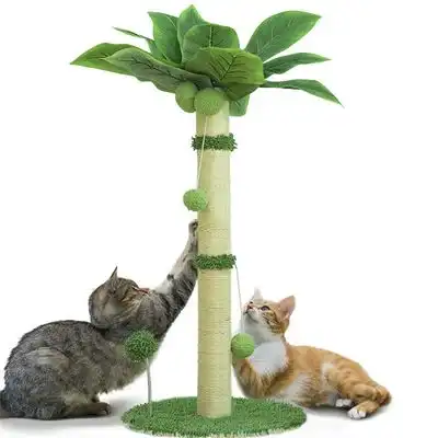 IntiMeg Rascador para gatos de 80 cm - Cocotero - 80 cm - IntiMeg - Comparador de precios