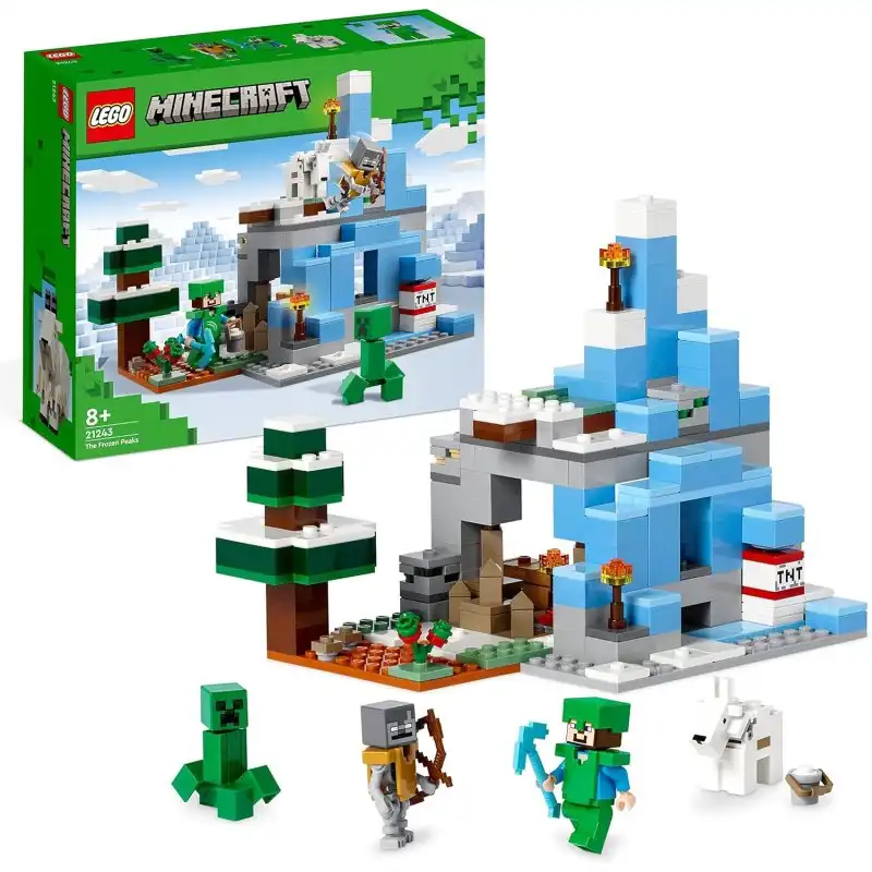 Lego Minecraft Los Picos Congelados