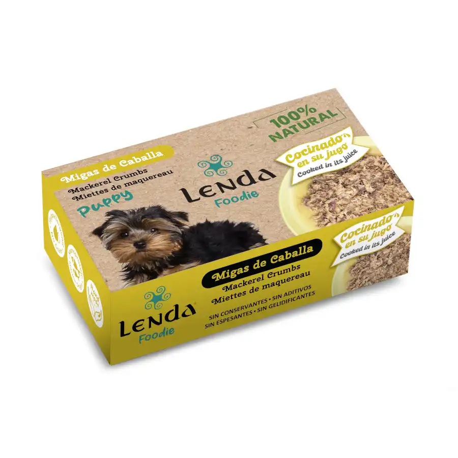 Lenda Lata migas de Caballa para cachorros - 120 g - Lenda - Comparador de precios