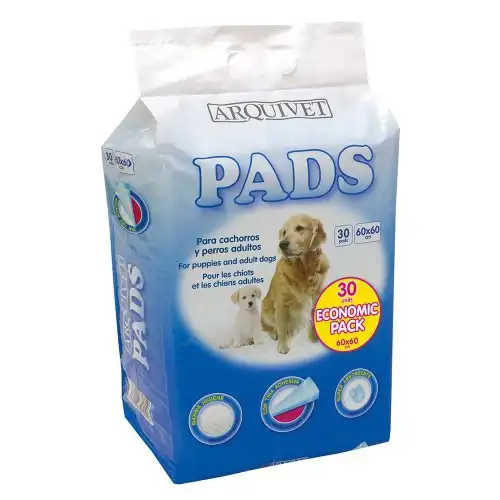 Arquivet Empapadores para Perros y Gatos de 60x60 1.37 kg