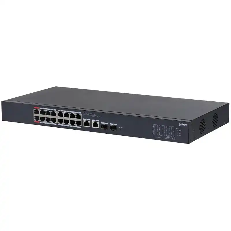 Dahua Technology DH-CS4218-16ET-190 Switch Gestionado L2 Gigabit 16 Puertos + 2 SFP PoE