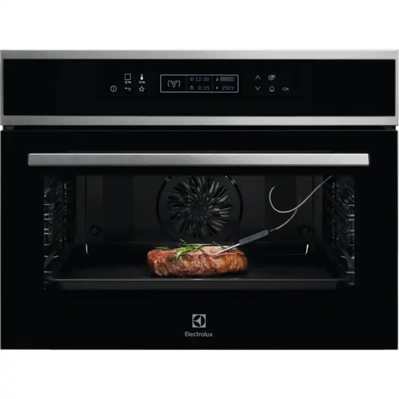 Electrolux EVE8P21X Horno Pirolítico 43L Negro/ Acero Inoxidable