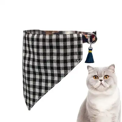 FurryFusion Baberos a cuadros para gatos - Artículo 1 - Furry Fusion - Comparador de precios