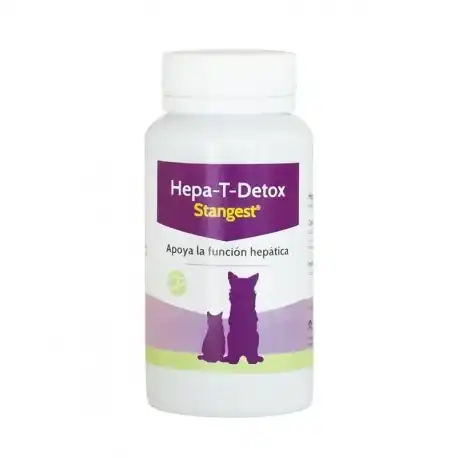 G.A. Hepa T Detox perros y gatos. Desintoxicación hepática. 60 Cds., 0.1 - Stangest - Comparador de precios