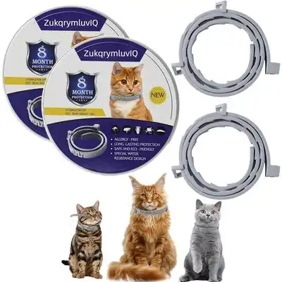 HausPets Collar para gatos con aceites esenciales, 16 meses, paquete de 2 - Artículo 1 - HausPets - Comparador de precios