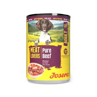 Josera Meatlovers Pure 6 x 400 g comida húmeda para perros - Vacuno - Diseño nuevo - Josera - Comparador de precios