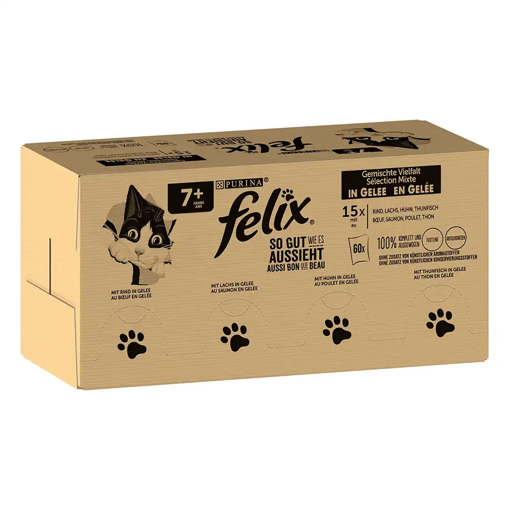 Jumbopack Felix Fantastic 120 x 85 g - Senior