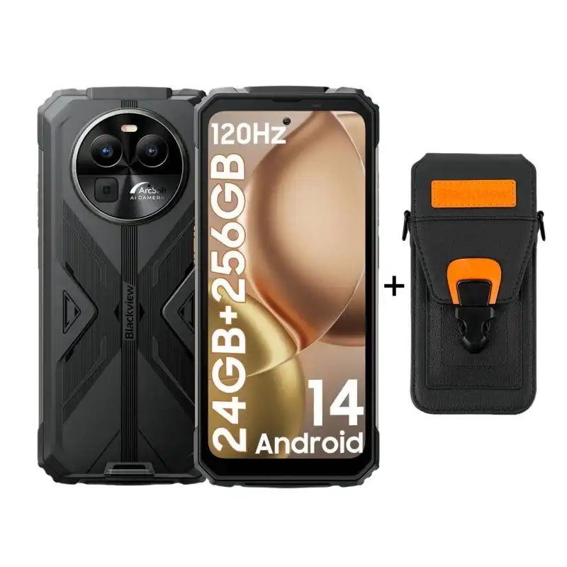 Móvil Blackview Bv8100 8/256gb Negro Libre+funda Protectora