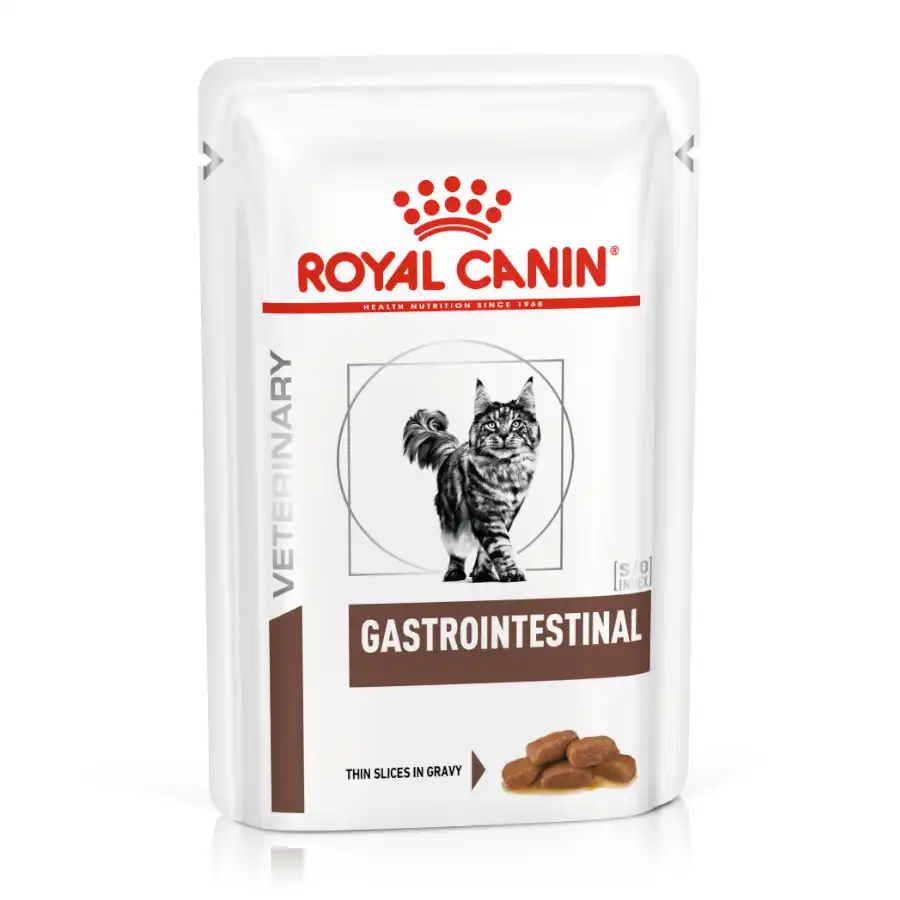 Royal Canin Veterinary Gastrointestinal sobre en salsa para gatos