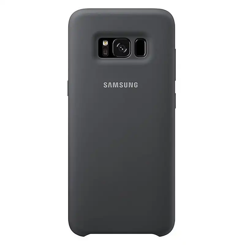 Samsung EF-PG955T Funda Silicona Negra para Samsung Galaxy S8 Plus