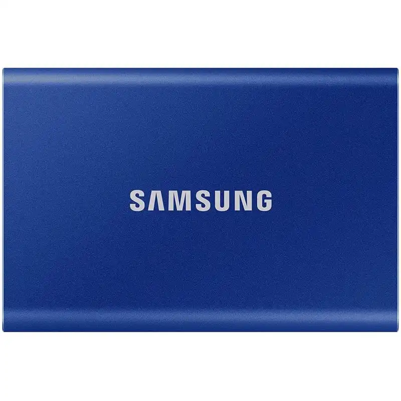 Samsung T7 Disco Duro SSD PCIe NVMe USB 3.2 500GB Azul