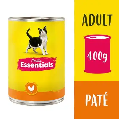 Smilla Essentials Paté - Pollo (12 x 400 g) - Smilla - Comparador de precios