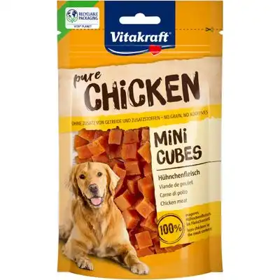 Vitakraft Mini Cubes con pollo snacks para perros - 80 g - Vitakraft - Comparador de precios