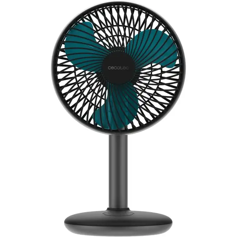 Cecotec Energysilence 4000 Portable Desk Dark Mini Ventilador de Sobremesa a Batería