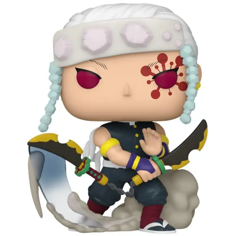 Funko Pop Demon Slayer Tengen Uzui con Opcion Chase Metalico