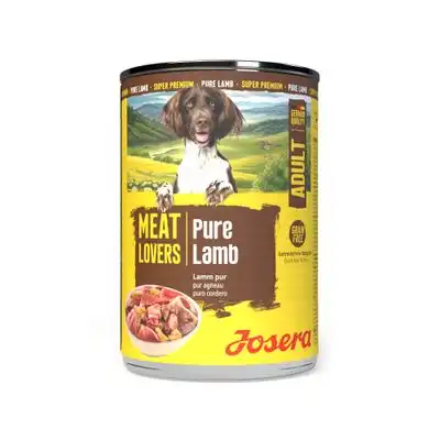 Josera Meatlovers Pure 6 x 400 g comida húmeda para perros - Cordero - Diseño nuevo - Josera - Comparador de precios