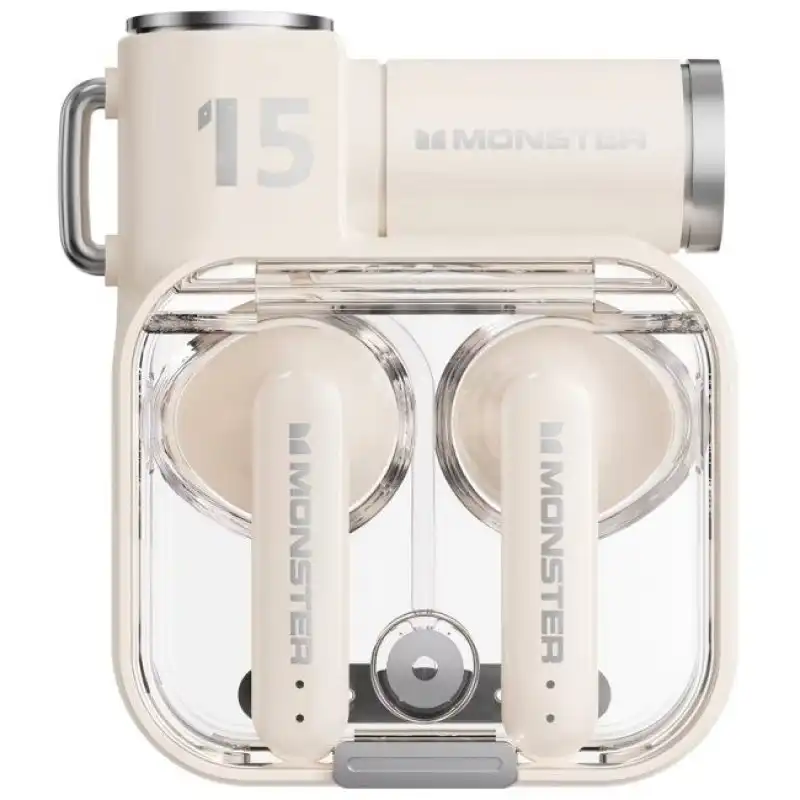 Klack Airmars XKT15 Auriculares Inalámbricos Bluetooth 5.3 Beige