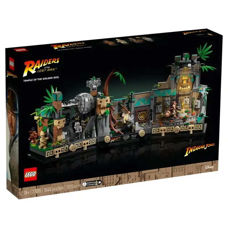 Lego Indiana Jones Templo del Ídolo Dorado