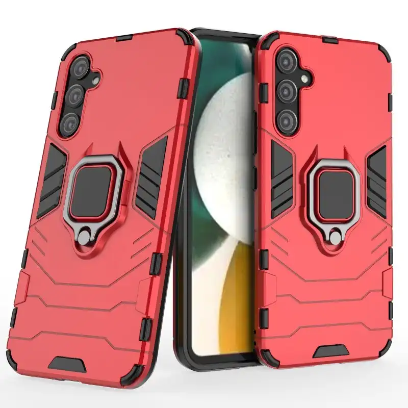 Max Power Digital Funda Magnética con Anillo Roja para Samsung Galaxy A34 5G