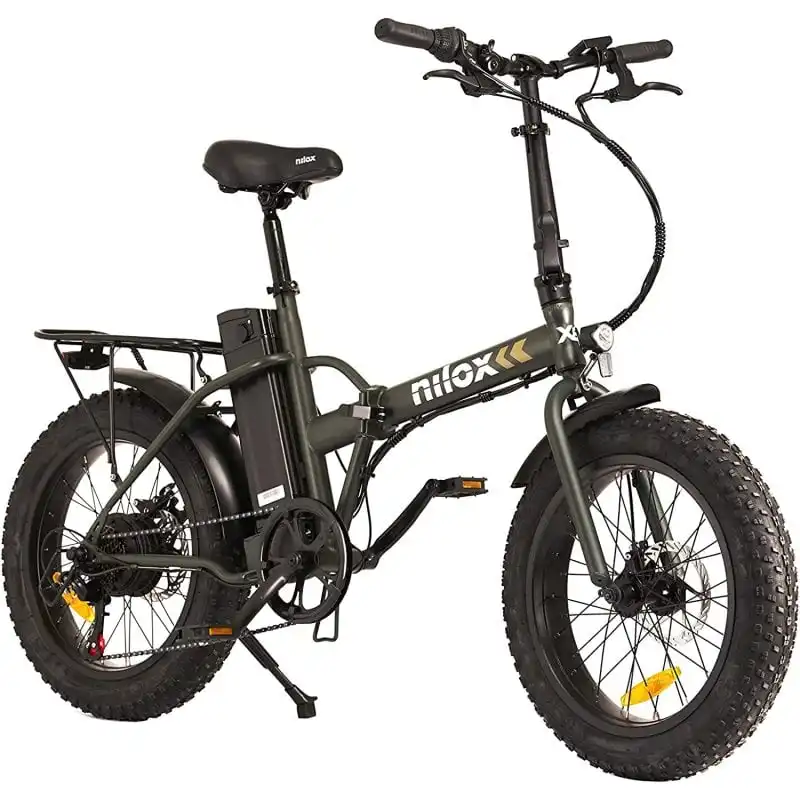 Nilox E-bike X8 Plus Bicicleta Eléctrica 20" Negra