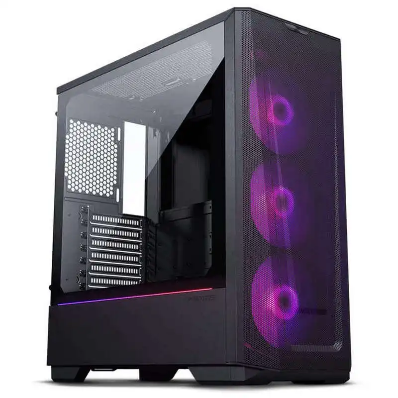 Phanteks G360A DRGB Mid Tower Cristal Templado USB 3.2 Negra