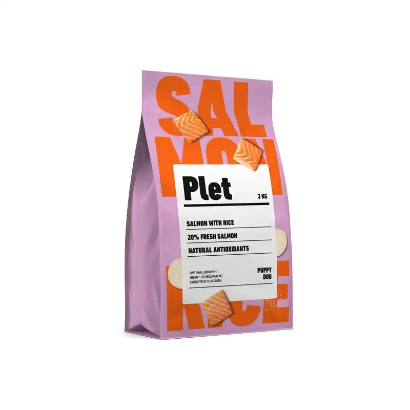 Pienso Plet para Cachorros - Salmón con arroz, Peso 3 Kg. - Plet - Comparador de precios