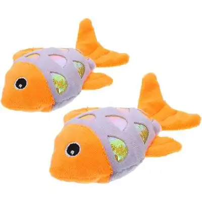 UAMLY Peluche de pez con hierba gatera - 2 piezas - Uamly - Comparador de precios