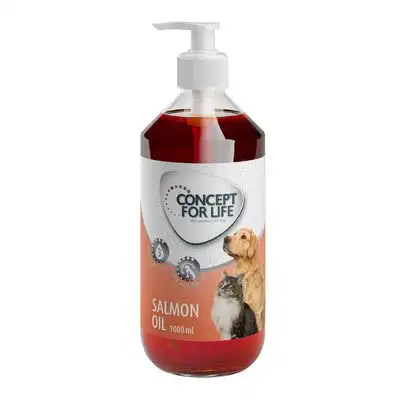 Aceite de salmón Concept for Life para mascotas - 1000 ml - Concept for Life - Comparador de precios