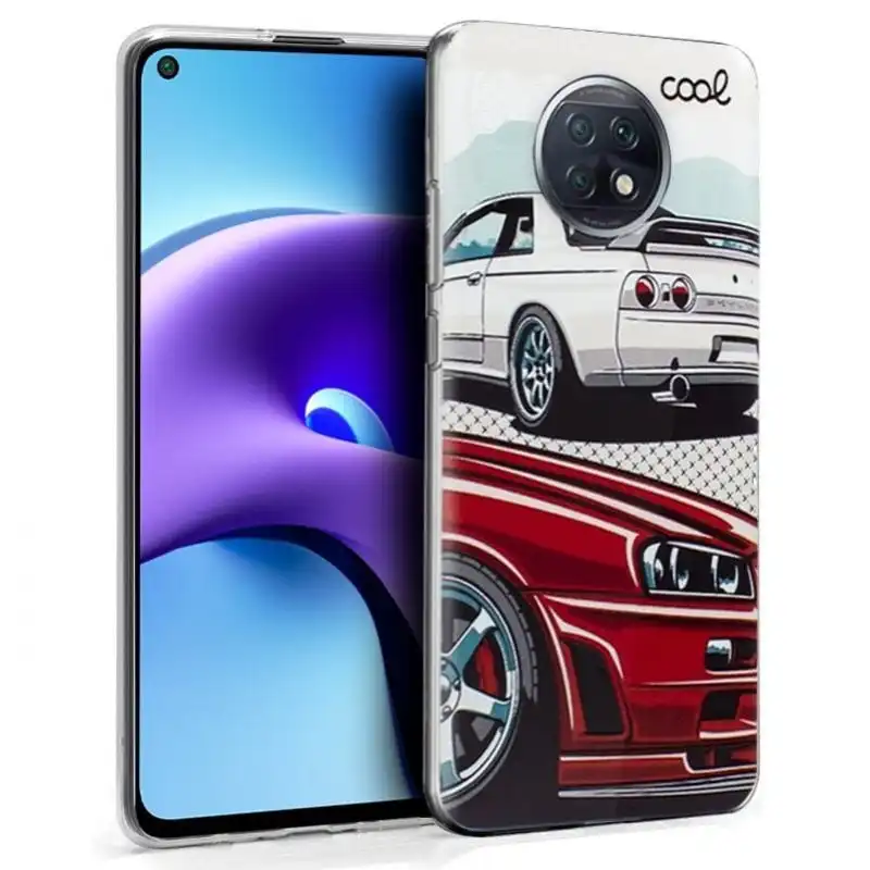 Cool Funda con Dibujos Cars para Xiaomi Redmi Note 9T