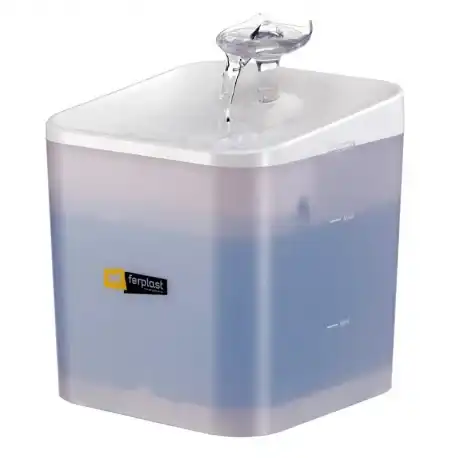 Ferplast Fuente Para Gatos y Perros Pequeños Ares Led, 2,2 L - ferplast - Comparador de precios