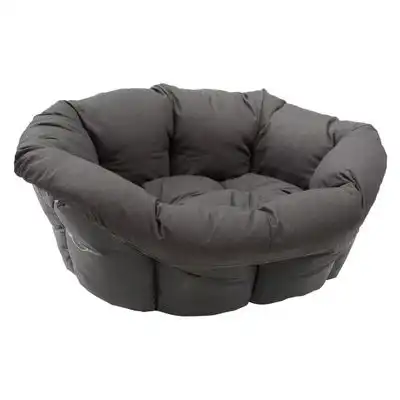 Funda Sofà antracita para cesta Ferplast Siesta Deluxe (sin cesta) - Tamaño 12: 114 x 83 x 37 cm (L x An x Al) - ferplast - Comparador de precios